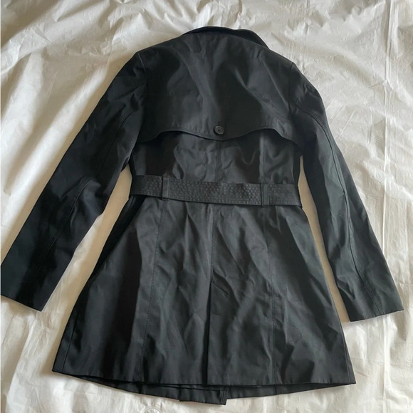 🧥 EXPRESS Trench Coat - Women's Size Medium, Black, Elevate Your Style 🧥 - Picture 5 of 9